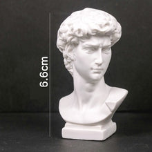 Load image into Gallery viewer, David Venus Athena Sona Goddess Bust Art Sculpture Resin Crafts Decorations For Home Mini Gypsum Statue Art Material R3230