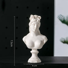 Load image into Gallery viewer, David Venus Athena Sona Goddess Bust Art Sculpture Resin Crafts Decorations For Home Mini Gypsum Statue Art Material R3230