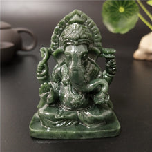 Load image into Gallery viewer, Ganesha Buddha Statue Elephant God Sculpture Feng Shui Ganesh Figurines Handmade Crafts For Home Garden Decoration Accessories