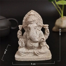 Load image into Gallery viewer, Ganesha Buddha Statue Elephant God Sculpture Feng Shui Ganesh Figurines Handmade Crafts For Home Garden Decoration Accessories