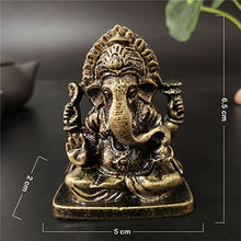 Load image into Gallery viewer, Ganesha Buddha Statue Elephant God Sculpture Feng Shui Ganesh Figurines Handmade Crafts For Home Garden Decoration Accessories