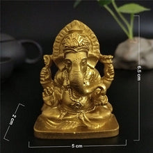 Load image into Gallery viewer, Ganesha Buddha Statue Elephant God Sculpture Feng Shui Ganesh Figurines Handmade Crafts For Home Garden Decoration Accessories