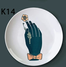 Load image into Gallery viewer, Fornasetti Decorative Plate Hanging Ceramic Craft Home Furnishing Wall Decorative Dish Italy Style Background Painting Adornment