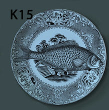 Load image into Gallery viewer, Fornasetti Decorative Plate Hanging Ceramic Craft Home Furnishing Wall Decorative Dish Italy Style Background Painting Adornment