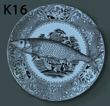 Load image into Gallery viewer, Fornasetti Decorative Plate Hanging Ceramic Craft Home Furnishing Wall Decorative Dish Italy Style Background Painting Adornment